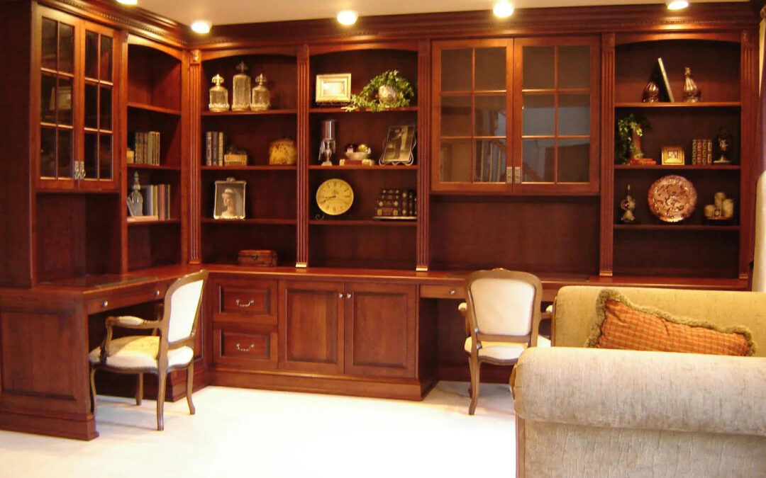 Custom Home Office Built-Ins for Texas Homeowners